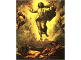 
單擊圖案，看聖經故事 - Transfiguration by Raphael - top detail of the transfiguration and the sleeping disciples. Chapel of Nicholas V,Borgia Apartments, Vatican.