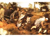 
單擊圖案，看聖經故事 - The Parable of the Blind by Pieter Bruegel, 1568 at National Museum, Naples.