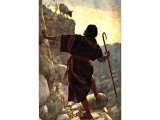 
單擊圖案，看聖經故事 - The parable of the Lost Sheep - painting by Harold Copping