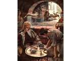 
單擊圖案，看聖經故事 - The parable of the Rich Man and the Beggar - painting by Harold Copping