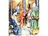 單擊圖案,看聖經故事 - And there they found him amongst the Rabbis. Luke 2.46