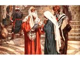 
單擊圖案，看聖經故事 - Simeon blessing Jesus in the Temple