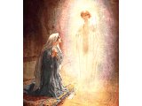 單擊圖案,看聖經故事 - The Angel Gabriel appears to Mary