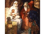 單擊圖案,看聖經故事 - The Wise Men of the East Worship the Christ Child